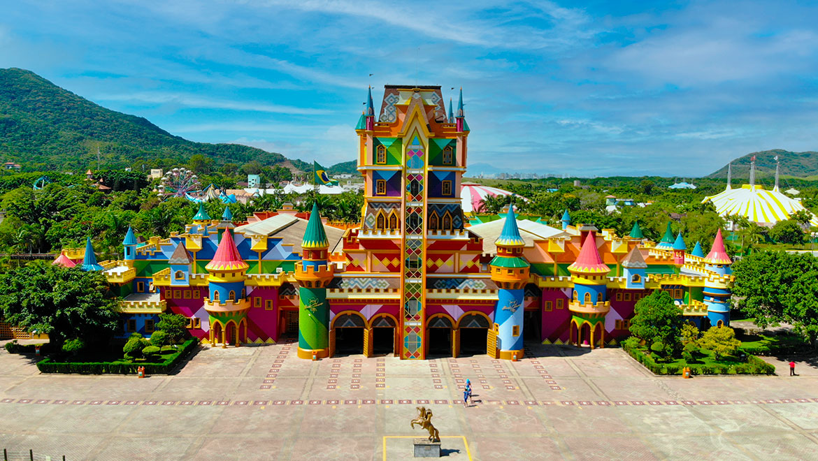 Big Tower, o elevador do parque Beto Carrero World 